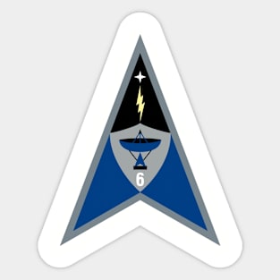 Space Force Delta 6 Logo Sticker